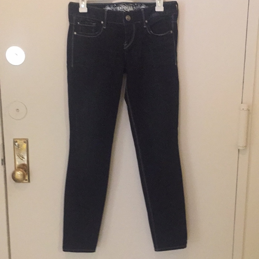 Express Ultra Skinny Low Rise Jeans Size 0 Short